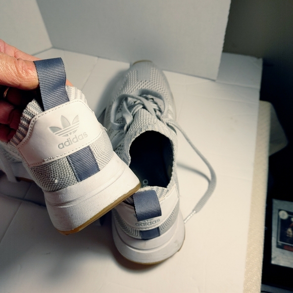 Adidas FlashBack Prime Knit Grey Textile Lace up Shoes Size 9.5 - Picture 11 of 12